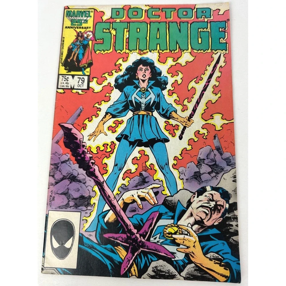 Marvel Doctor Strange 79 Oct 1986 25th Anniversary Copper Age Comic Book